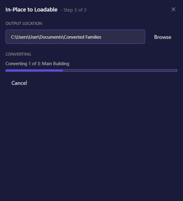 Screenshot of Step 3 showing
